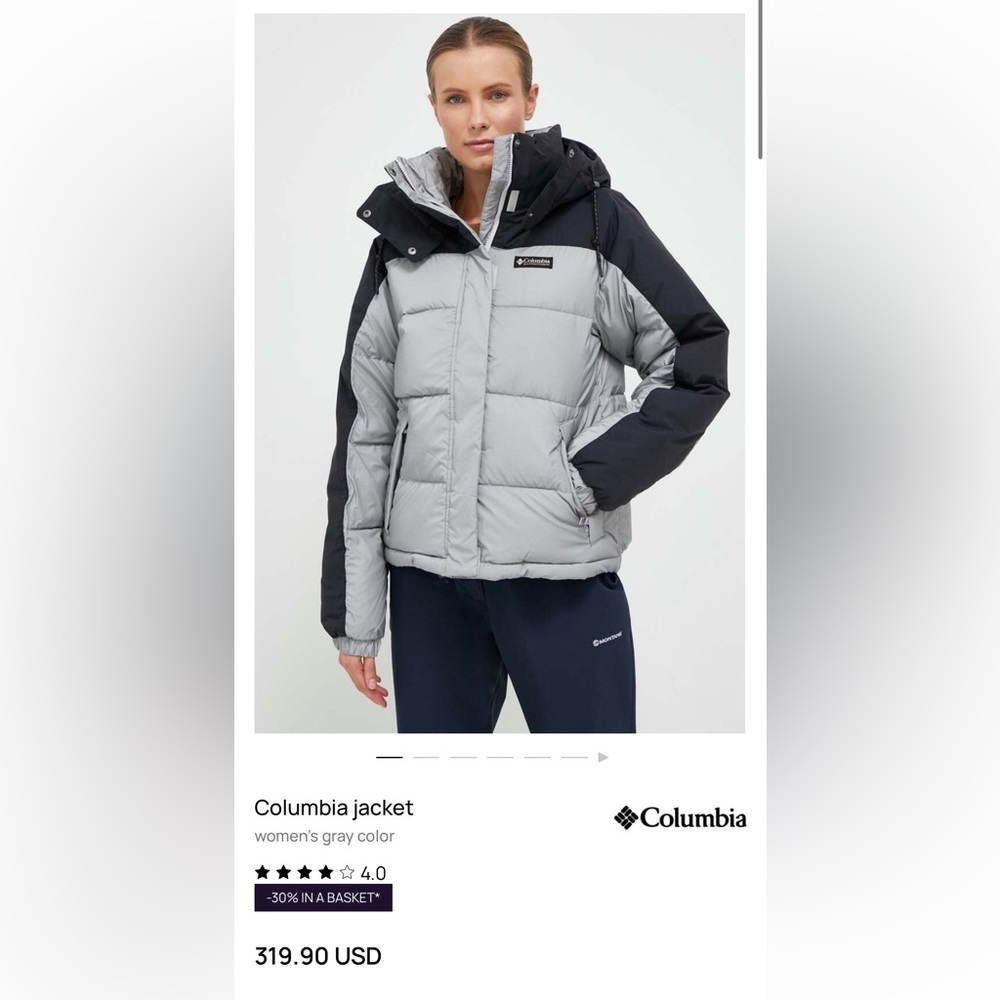 Columbia Womens Snowqualmie II Puffer Jacket Small